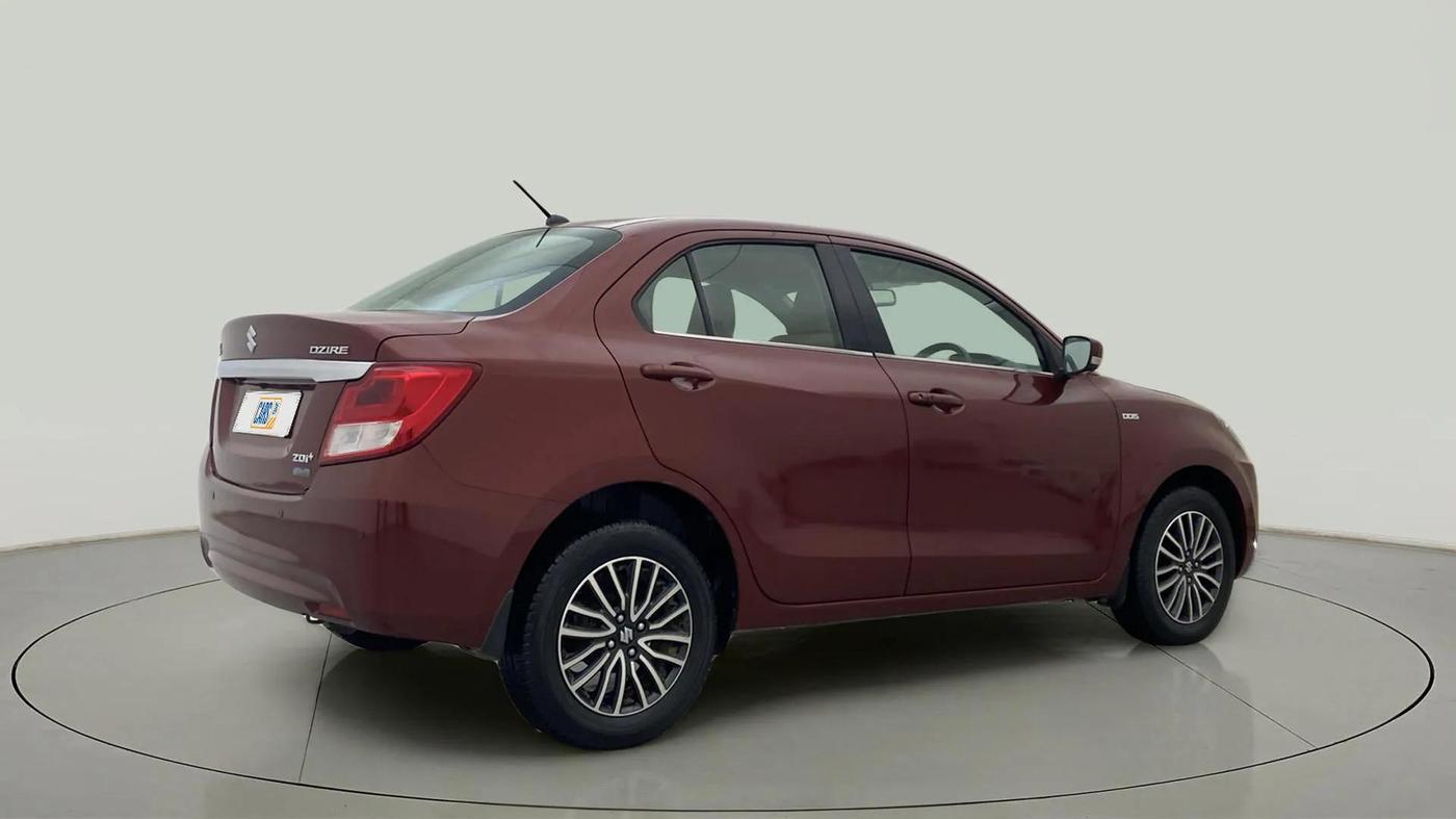 2017 Maruti Dzire ZDI PLUS AMT, Diesel, Automatic, 11,330 km, Right Back Diagonal