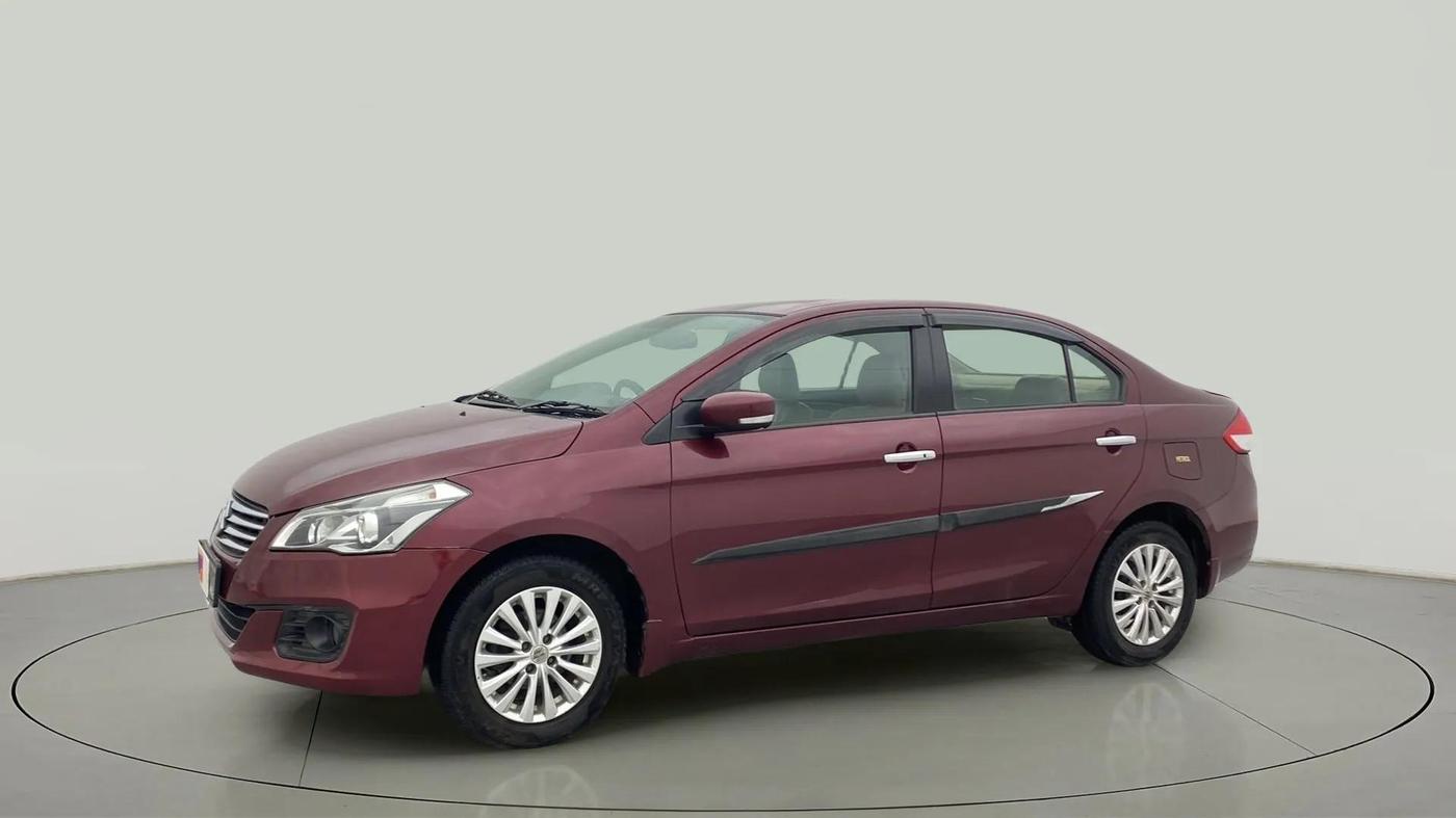 2017 Maruti Ciaz ZETA 1.4  MT PETROL, Petrol, Manual, 94,529 km, Left Front Diagonal