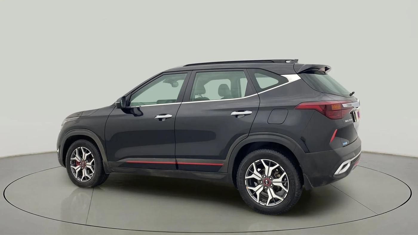 2020 KIA SELTOS GTX PLUS DCT 1.4 PETROL, Petrol, Automatic, 72,087 km, Left Back Diagonal