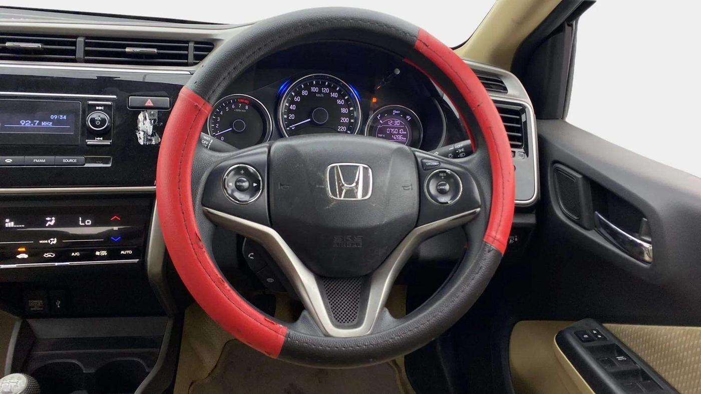 2017 Honda City 1.5L I-VTEC SV, Petrol, Manual, 75,055 km, Steering Wheel Close Up