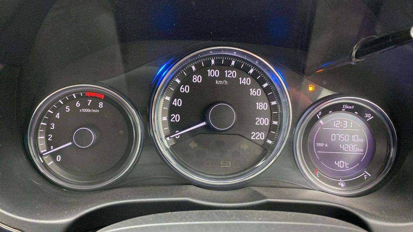 2017 Honda City 1.5L I-VTEC SV, Petrol, Manual, 75,055 km, Odometer Image
