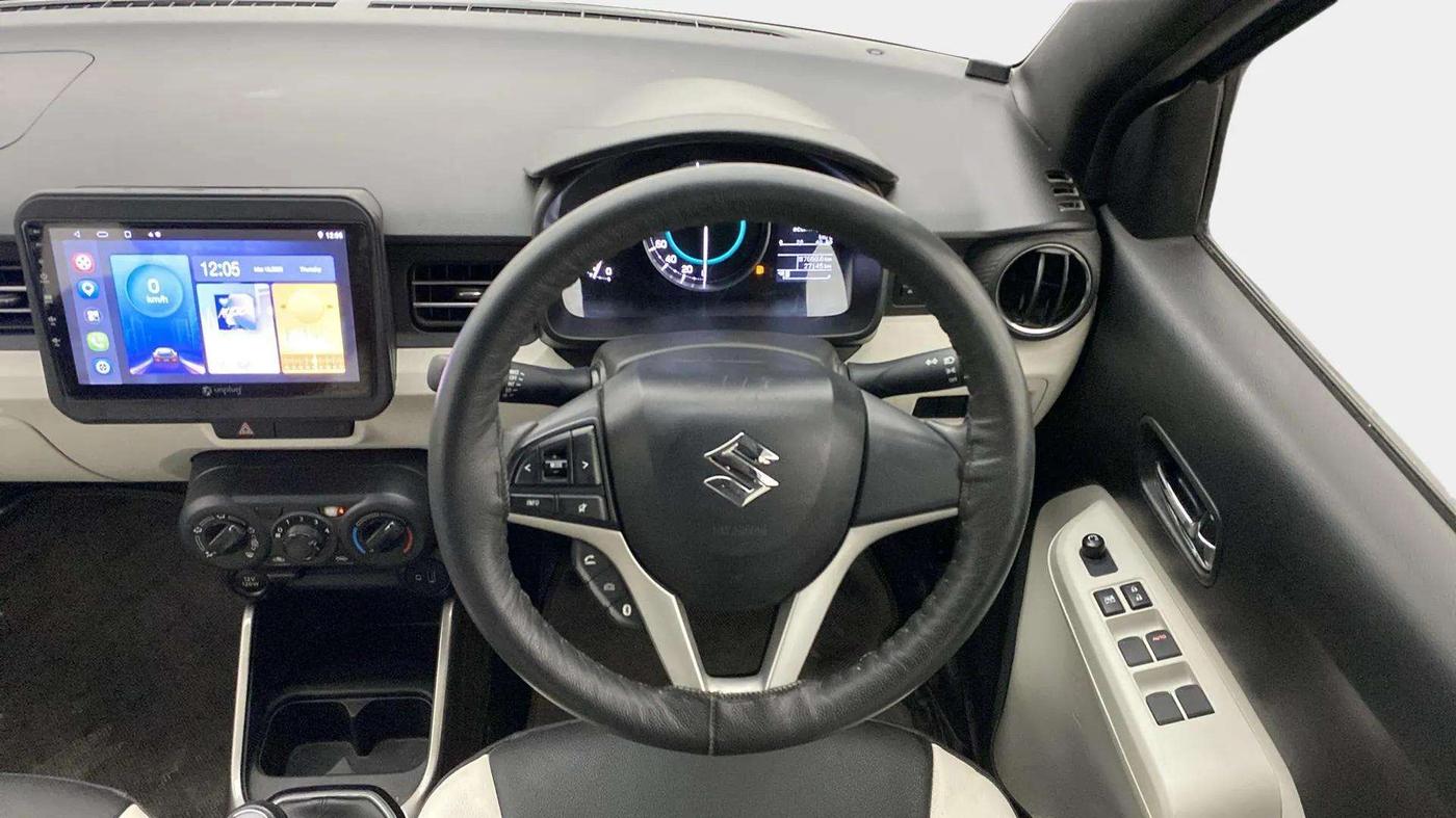 2019 Maruti IGNIS DELTA 1.2, Petrol, Manual, 27,128 km, Steering Wheel Close Up
