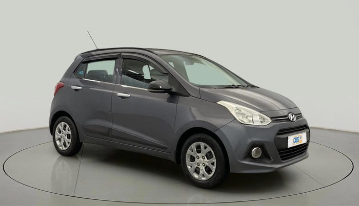 2016 Hyundai Grand i10 SPORTZ 1.2 KAPPA VTVT, Petrol, Manual, 46,268 km, Right Front Diagonal