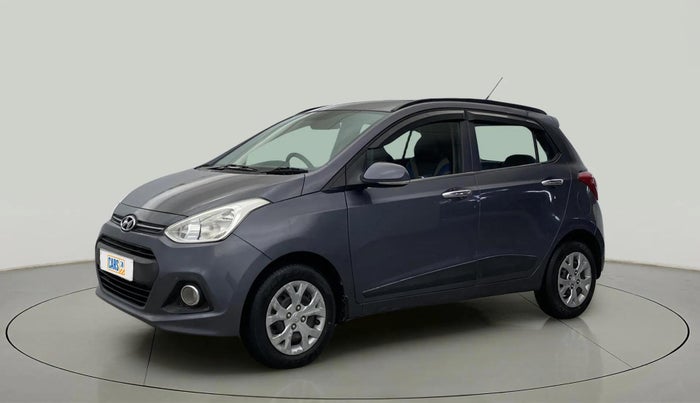 2016 Hyundai Grand i10 SPORTZ 1.2 KAPPA VTVT, Petrol, Manual, 46,268 km, Left Front Diagonal