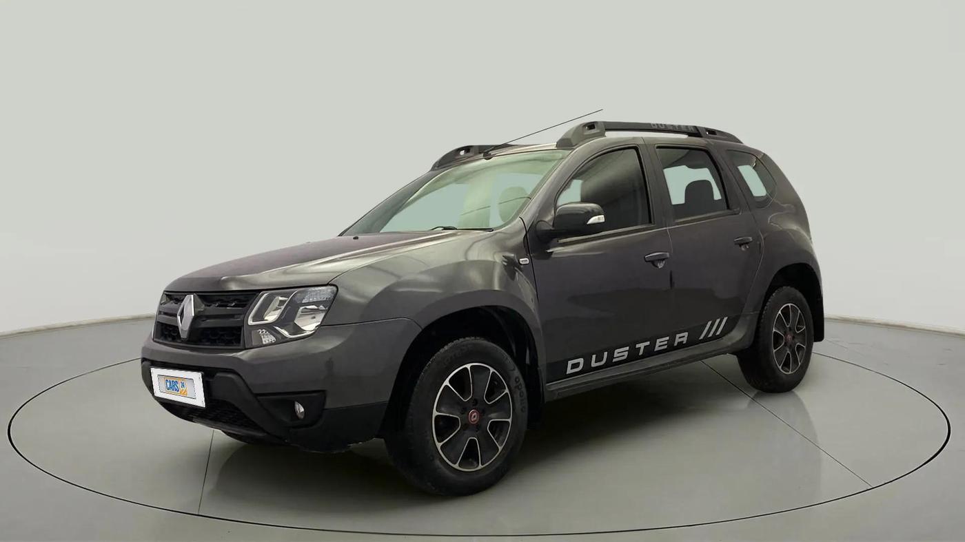 2017 Renault Duster RXS CVT, Petrol, Automatic, 40,518 km, Left Front Diagonal