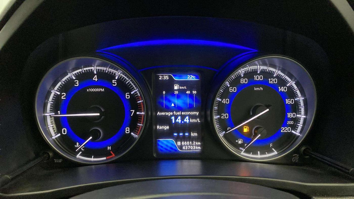 2019 Maruti Baleno ZETA PETROL 1.2, Petrol, Manual, 43,750 km, Odometer Image