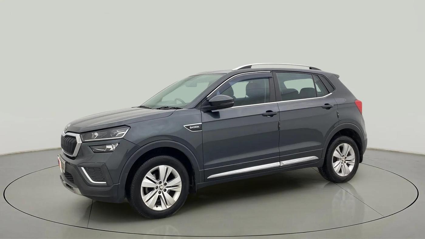 2022 Skoda KUSHAQ AMBITION 1.0L TSI MT, Petrol, Manual, 30,224 km, Left Front Diagonal