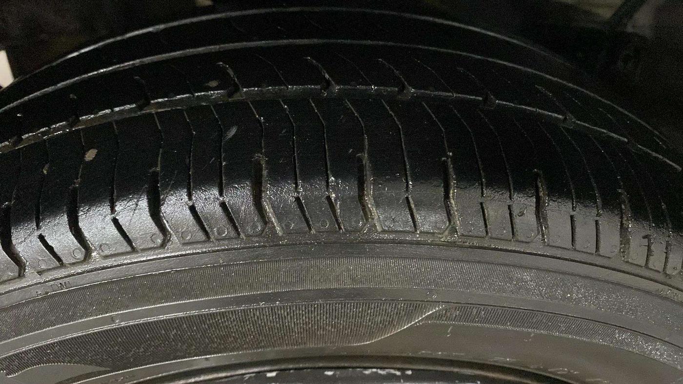 2022 Tata Tiago XT CNG, CNG, Manual, 58,017 km, Right Rear Tyre Tread