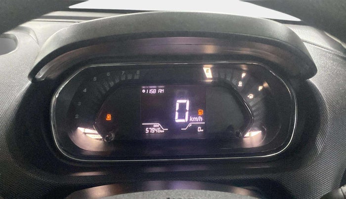 2022 Tata Tiago XT CNG, CNG, Manual, 58,017 km, Odometer Image