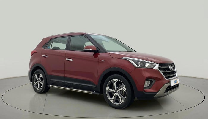 2018 Hyundai Creta SX AT 1.6 PETROL, Petrol, Automatic, 30,446 km, Right Front Diagonal