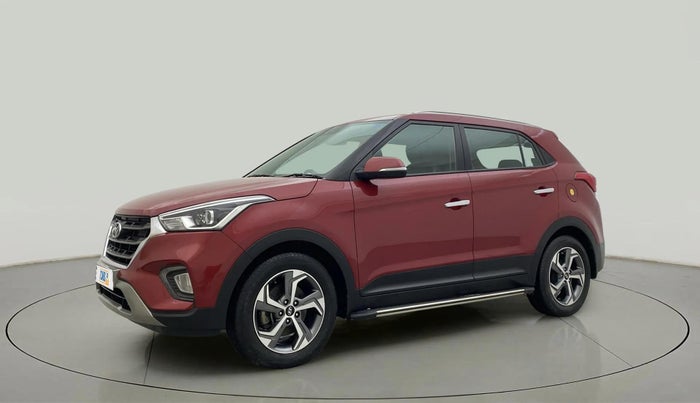 2018 Hyundai Creta SX AT 1.6 PETROL, Petrol, Automatic, 30,446 km, Left Front Diagonal