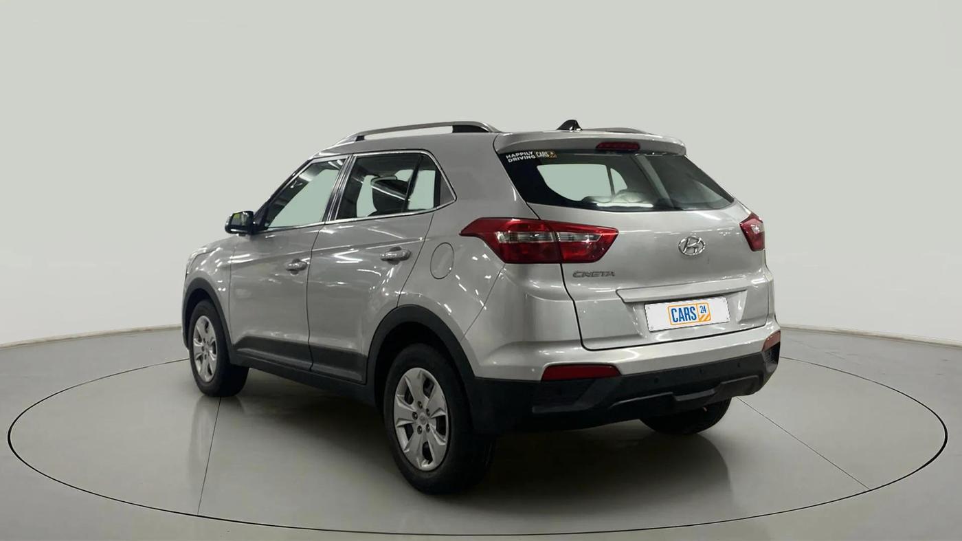 2018 Hyundai Creta E PLUS 1.6 PETROL, Petrol, Manual, 74,350 km, Left Back Diagonal