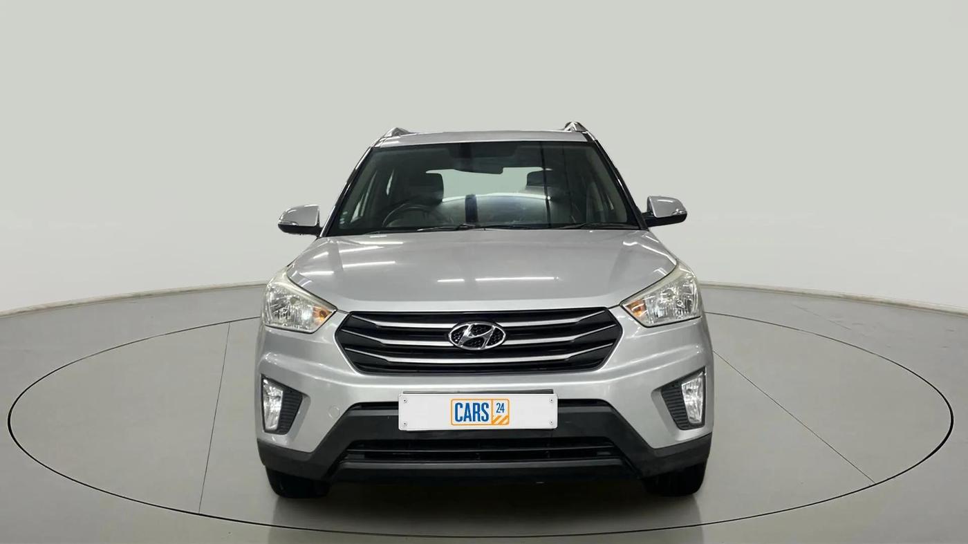 2018 Hyundai Creta E PLUS 1.6 PETROL, Petrol, Manual, 74,350 km, Front