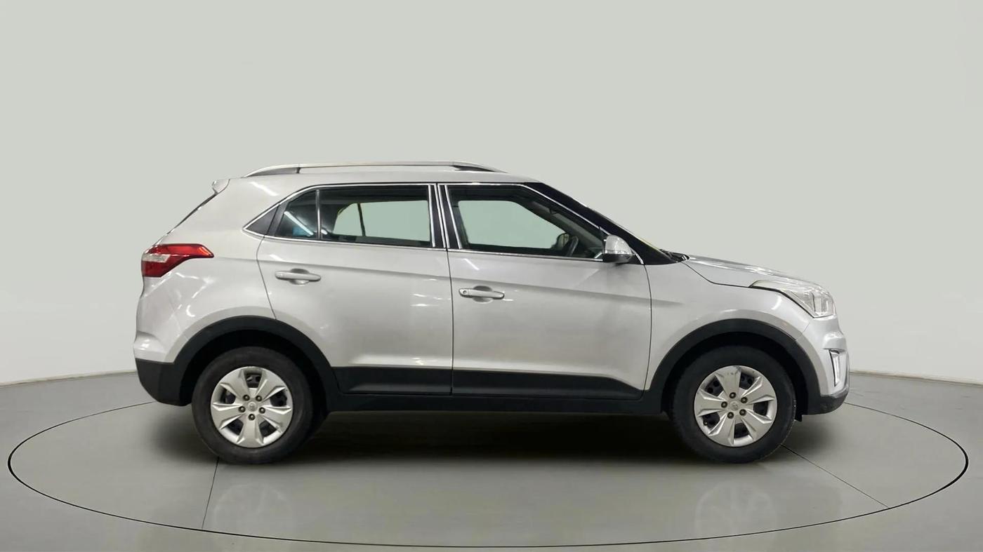 2018 Hyundai Creta E PLUS 1.6 PETROL, Petrol, Manual, 74,350 km, Right Side View