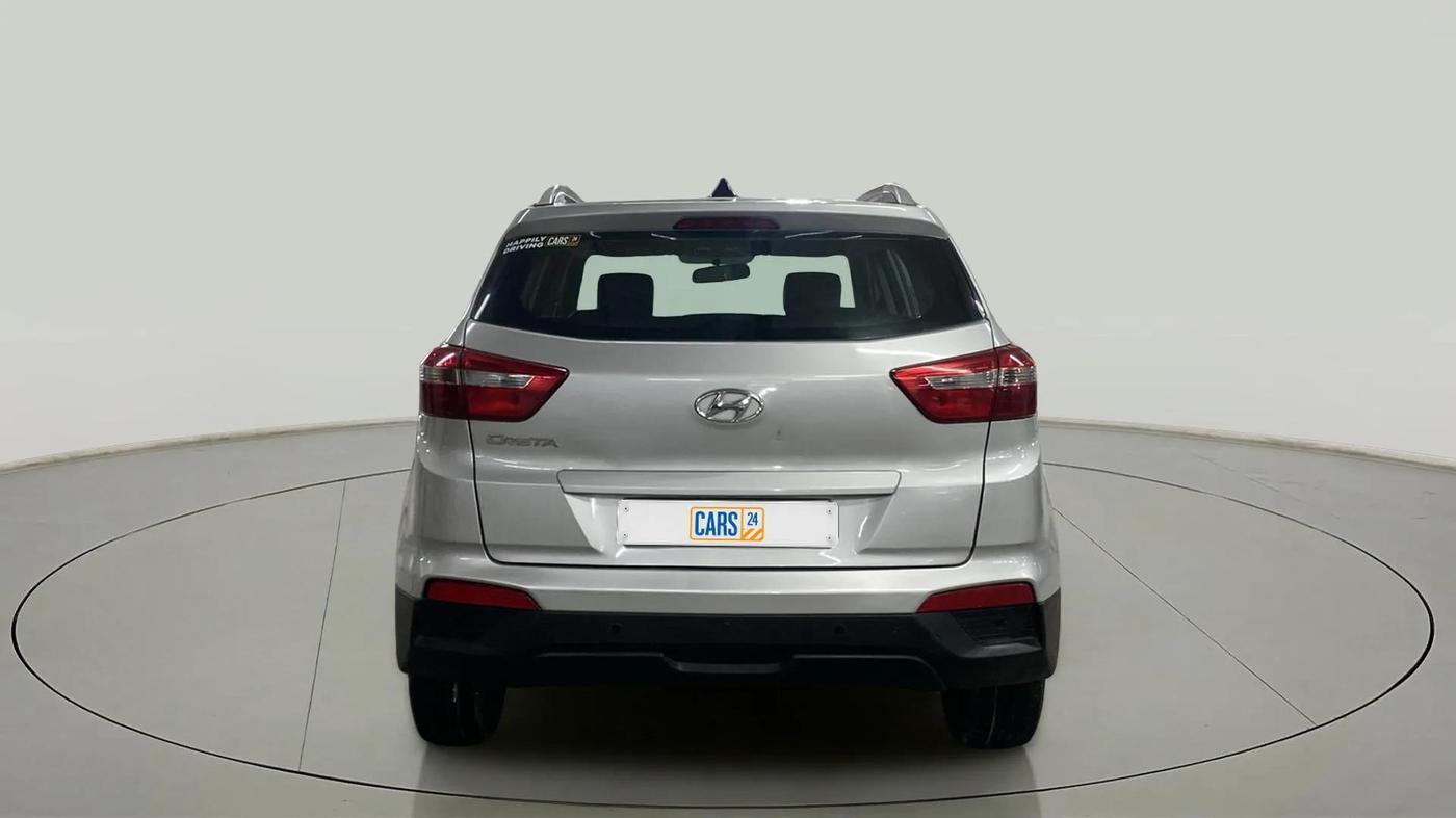 2018 Hyundai Creta E PLUS 1.6 PETROL, Petrol, Manual, 74,350 km, Back/Rear