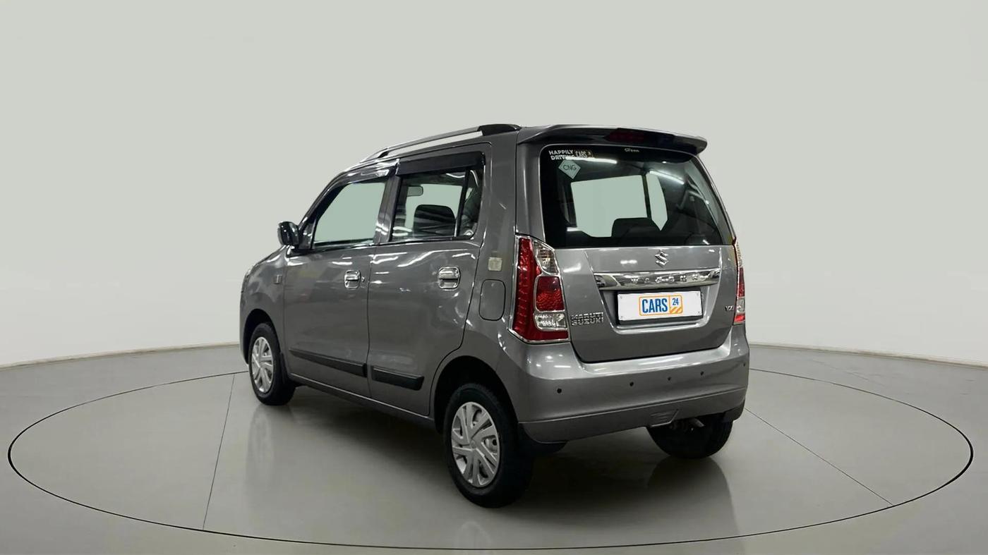 2018 Maruti Wagon R 1.0 LXI CNG, CNG, Manual, 20,605 km, Left Back Diagonal