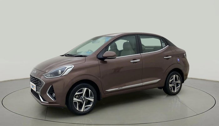 2020 Hyundai AURA SX PLUS 1.2 AMT, Petrol, Automatic, 35,465 km, Left Front Diagonal