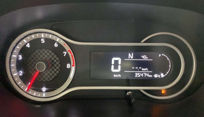 2020 Hyundai AURA SX PLUS 1.2 AMT, Petrol, Automatic, 35,465 km, Odometer Image