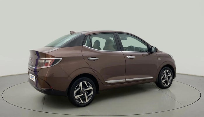 2020 Hyundai AURA SX PLUS 1.2 AMT, Petrol, Automatic, 35,465 km, Right Back Diagonal