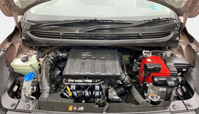2020 Hyundai AURA SX PLUS 1.2 AMT, Petrol, Automatic, 35,465 km, Engine View