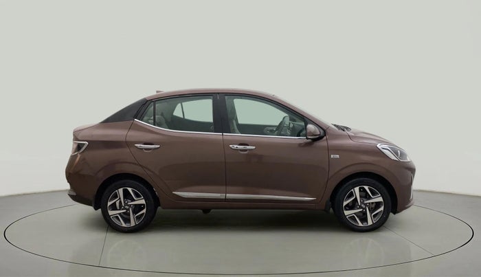 2020 Hyundai AURA SX PLUS 1.2 AMT, Petrol, Automatic, 35,465 km, Right Side View