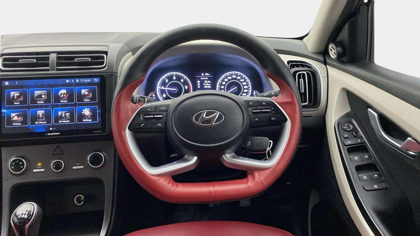 2023 Hyundai Creta E 1.5 DIESEL, Diesel, Manual, 16,464 km, Steering Wheel Close Up