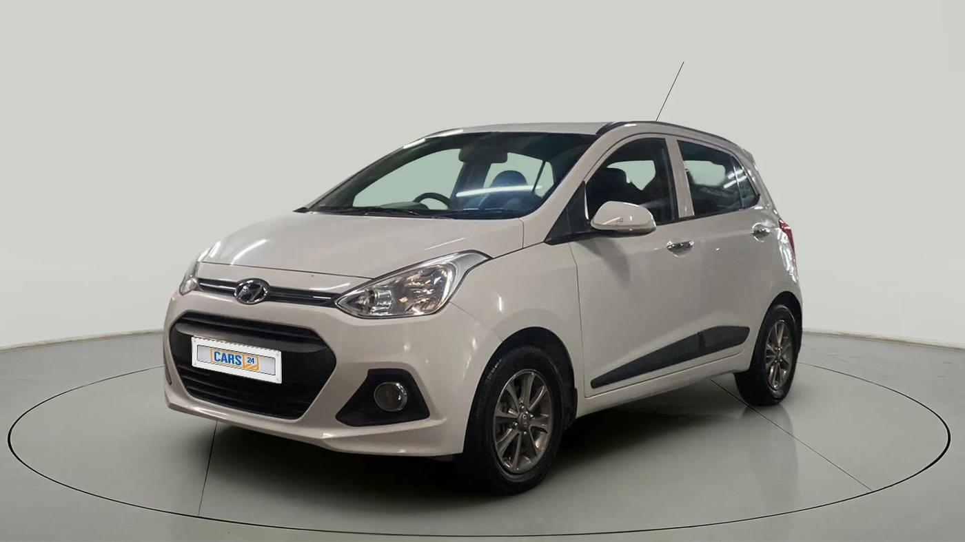 2015 Hyundai Grand i10 ASTA 1.2 KAPPA VTVT, Petrol, Manual, 37,103 km, Left Front Diagonal