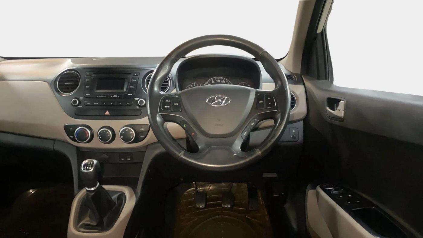 2015 Hyundai Grand i10 ASTA 1.2 KAPPA VTVT, Petrol, Manual, 37,103 km, Steering Wheel Close Up
