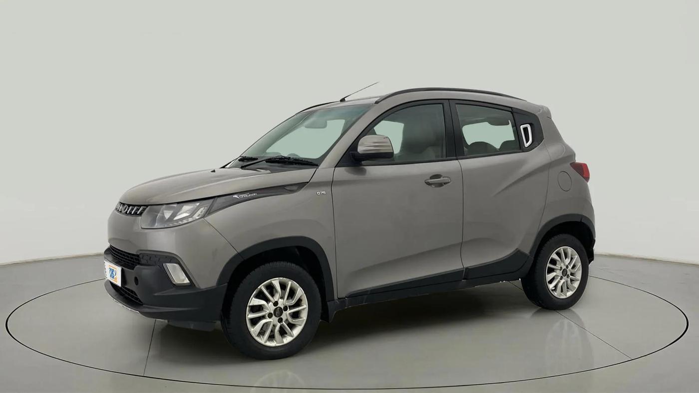 2016 Mahindra Kuv100 K8 D 5 STR, Diesel, Manual, 42,235 km, Left Front Diagonal