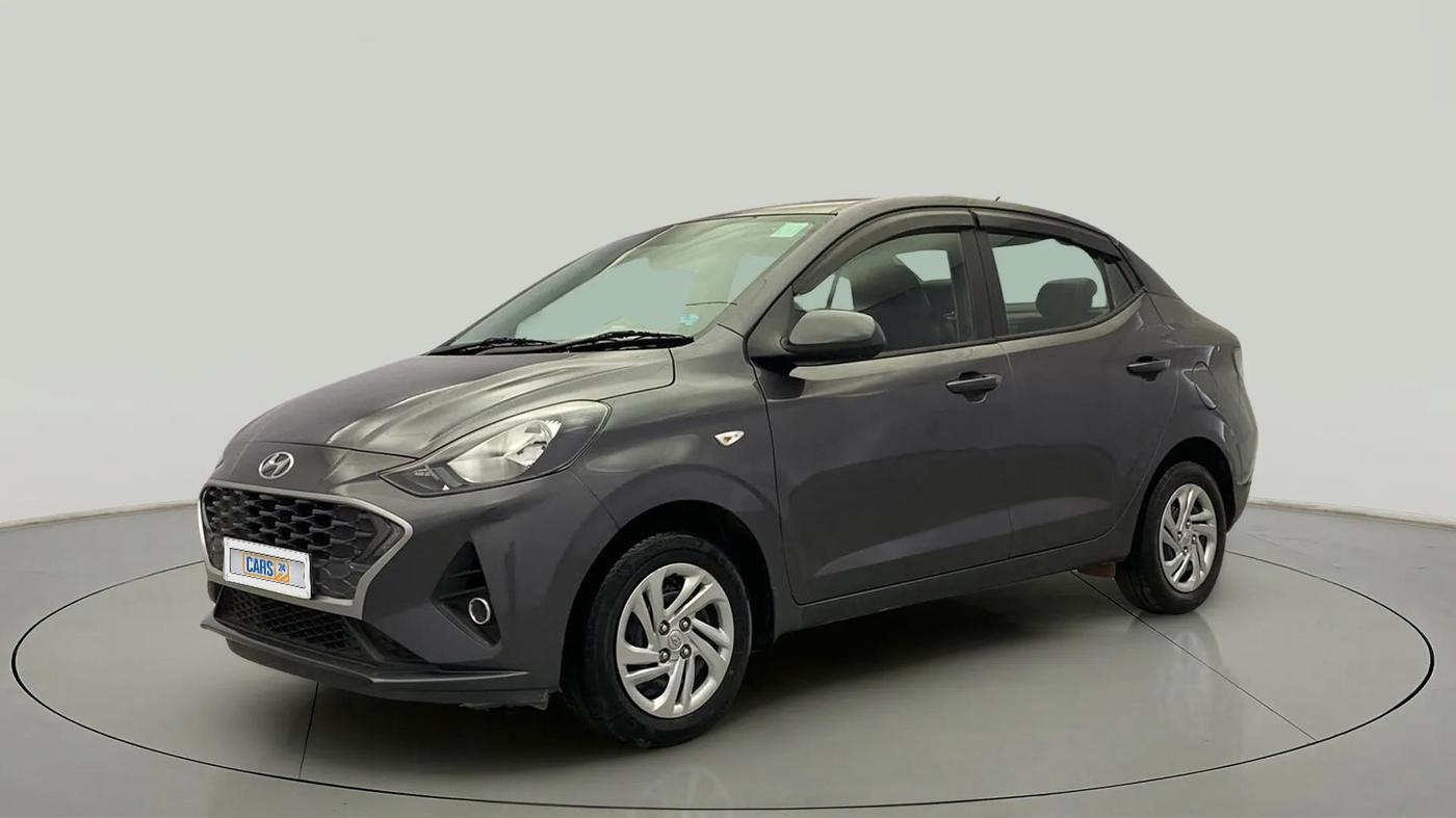 2021 Hyundai AURA S 1.2, Petrol, Manual, 61,892 km, Left Front Diagonal