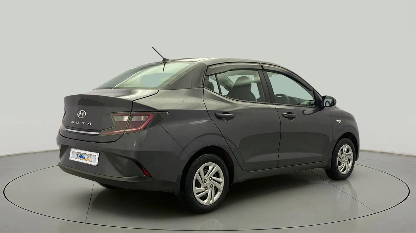2021 Hyundai AURA S 1.2, Petrol, Manual, 61,892 km, Right Back Diagonal