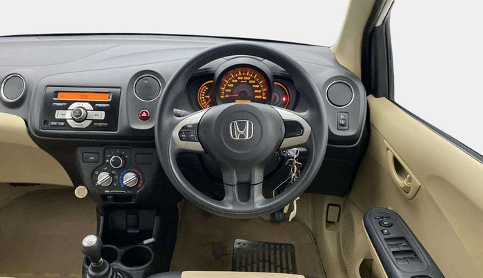 2014 Honda Amaze 1.2L I-VTEC S, Petrol, Manual, 19,053 km, Steering Wheel Close Up