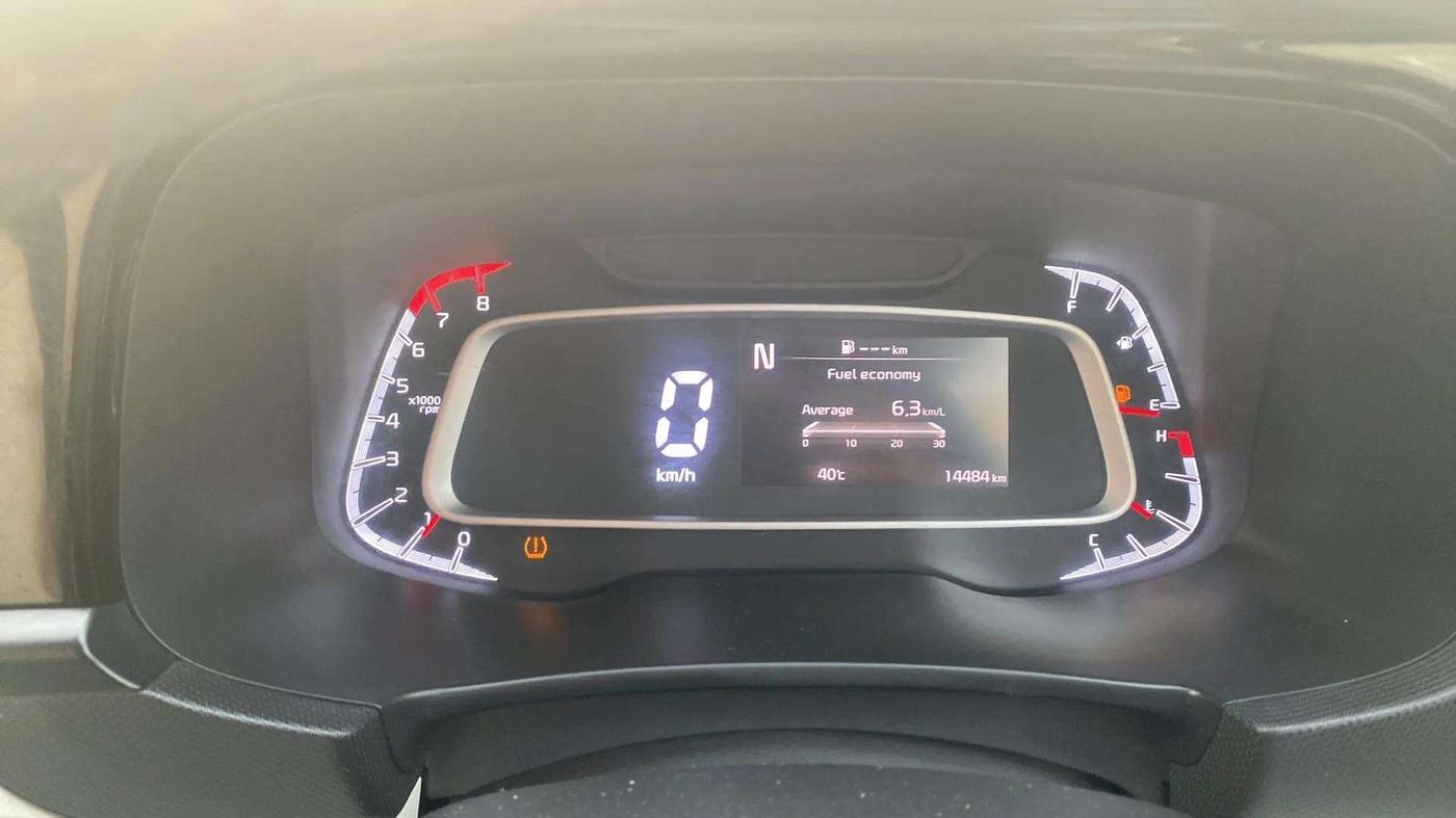 2023 KIA SONET HTX 1.0 IMT, Petrol, Manual, 14,677 km, Odometer Image