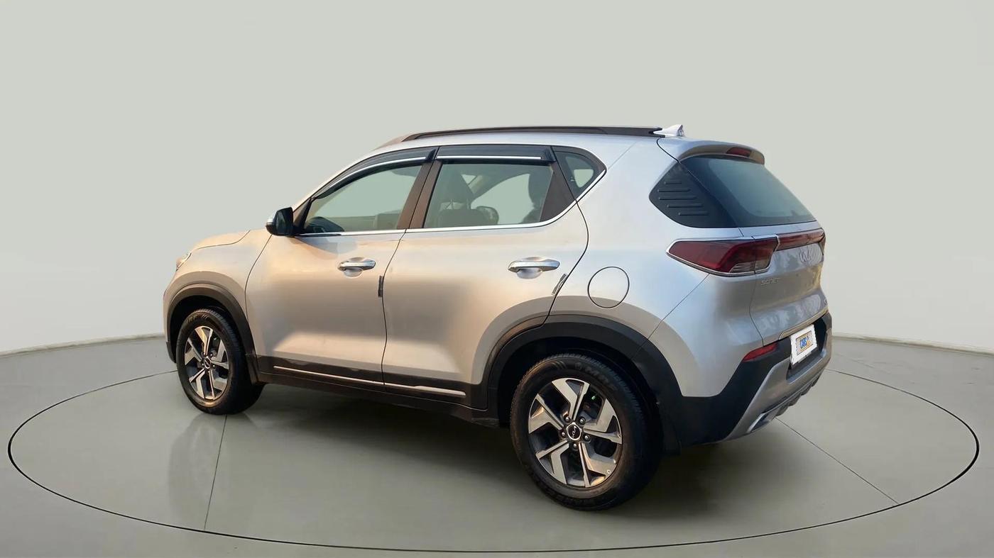 2023 KIA SONET HTX 1.0 IMT, Petrol, Manual, 14,677 km, Left Back Diagonal