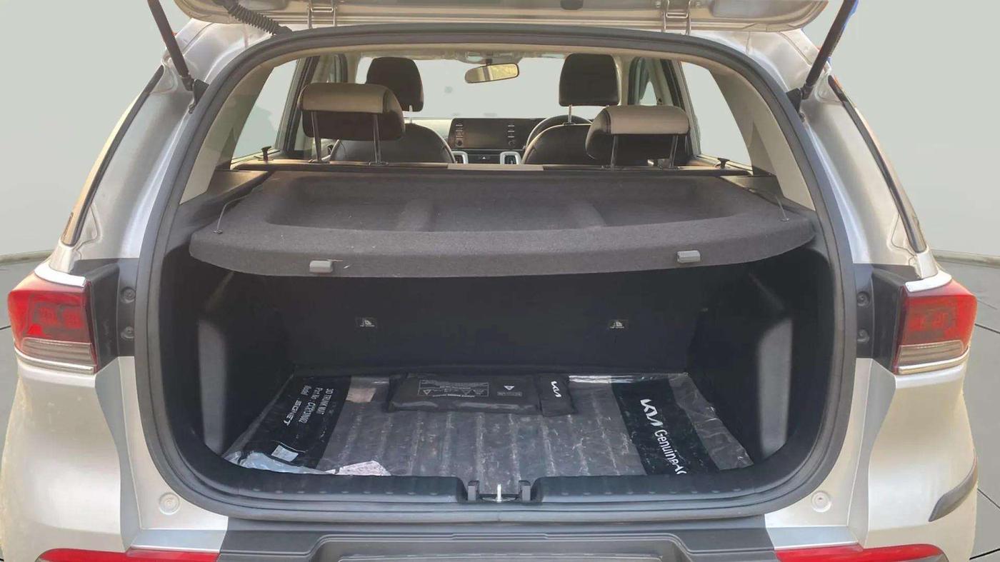 2023 KIA SONET HTX 1.0 IMT, Petrol, Manual, 14,677 km, Boot Inside