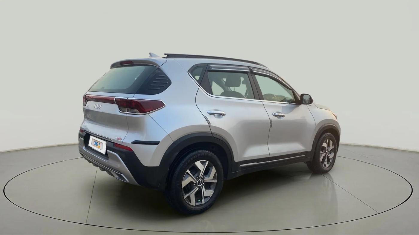 2023 KIA SONET HTX 1.0 IMT, Petrol, Manual, 14,677 km, Right Back Diagonal