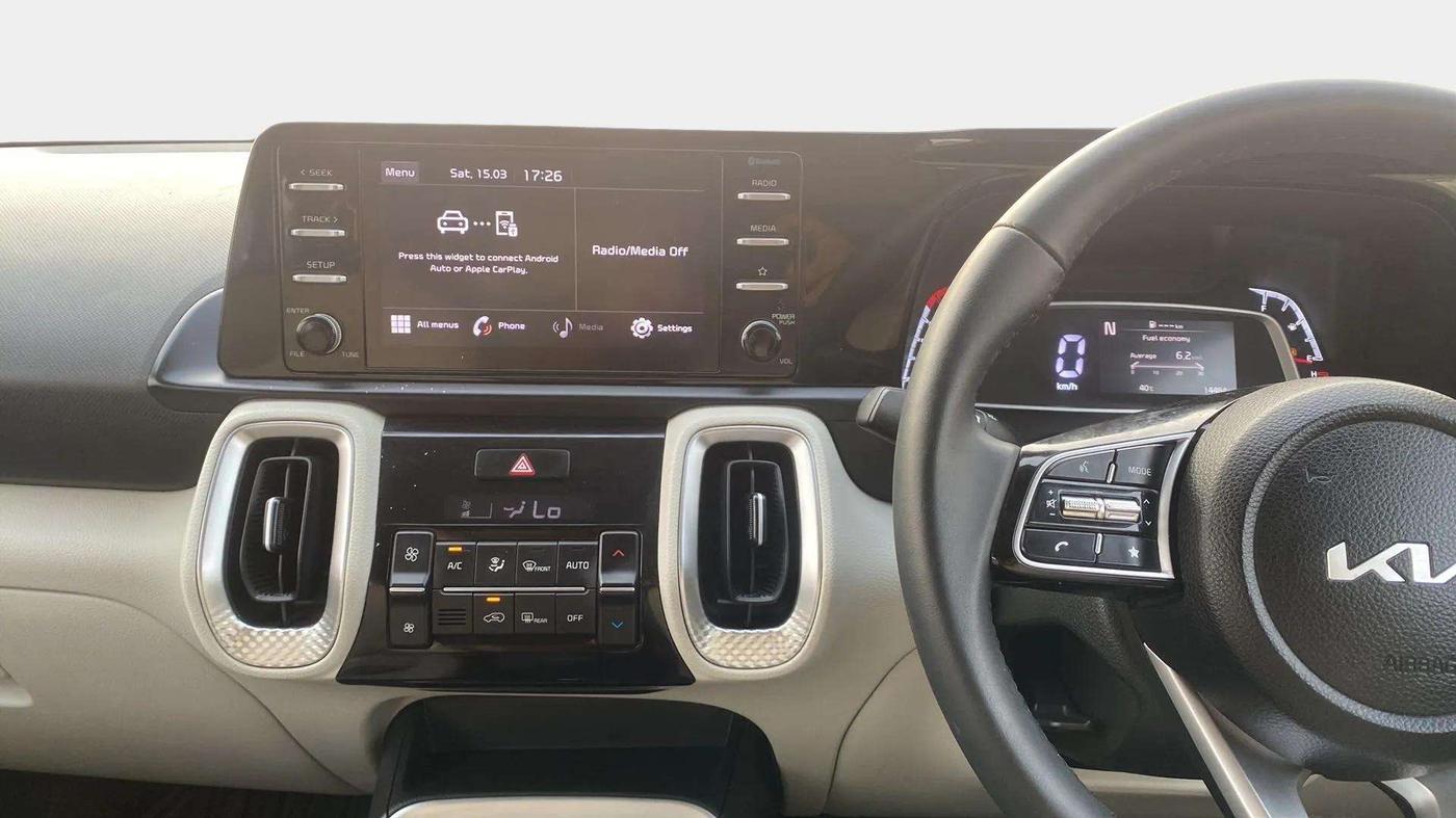 2023 KIA SONET HTX 1.0 IMT, Petrol, Manual, 14,677 km, Air Conditioner
