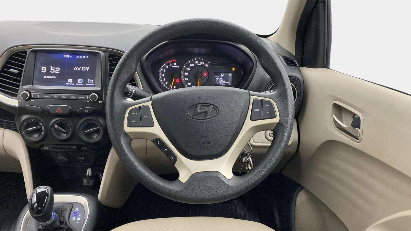 2022 Hyundai NEW SANTRO SPORTZ AMT, Petrol, Automatic, 11,921 km, Steering Wheel Close Up