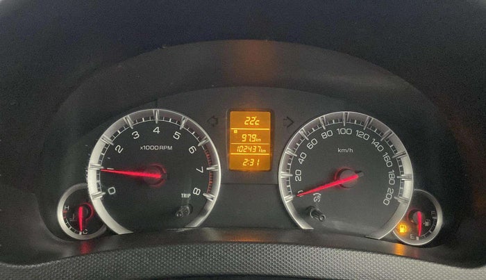 2015 Maruti Swift ZXI, CNG, Manual, 1,02,492 km, Odometer Image