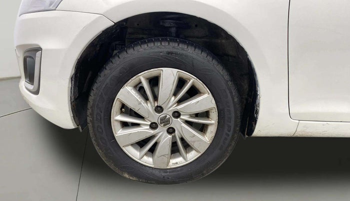 2015 Maruti Swift ZXI, CNG, Manual, 1,02,492 km, Left Front Wheel