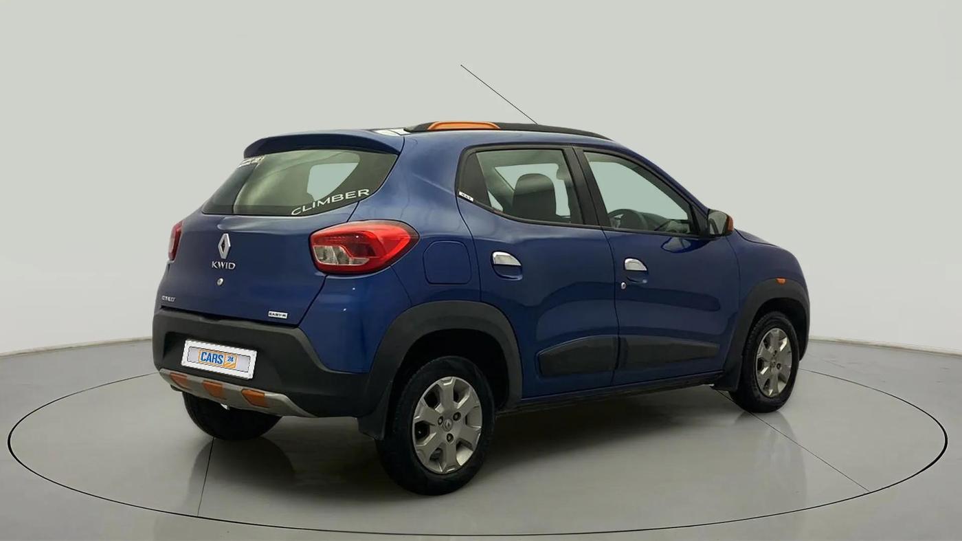 2017 Renault Kwid CLIMBER 1.0 AMT, Petrol, Automatic, 32,476 km, Right Back Diagonal