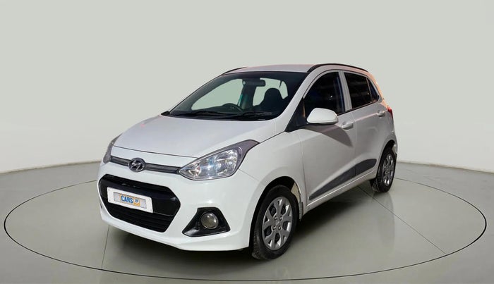 2015 Hyundai Grand i10 SPORTZ 1.2 KAPPA VTVT, Petrol, Manual, 67,931 km, Left Front Diagonal