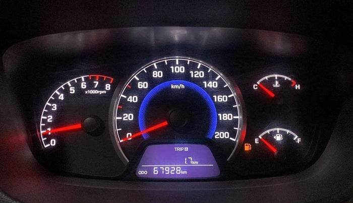 2015 Hyundai Grand i10 SPORTZ 1.2 KAPPA VTVT, Petrol, Manual, 67,931 km, Odometer Image
