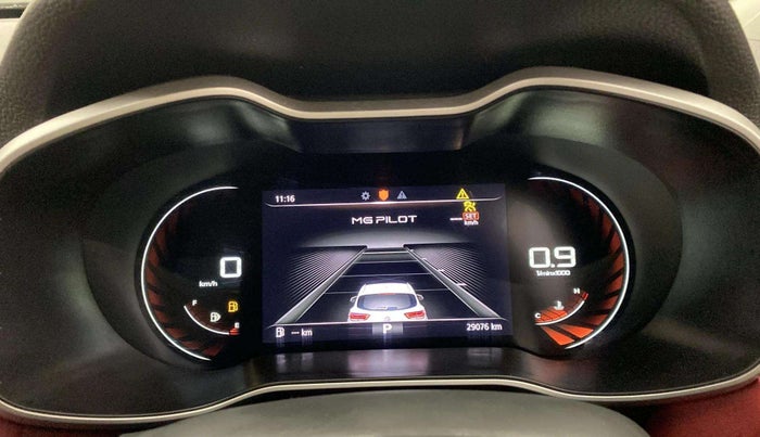 2022 MG ASTOR SAVVY 1.3 TURBO AT S RED, Petrol, Automatic, 29,192 km, Odometer Image