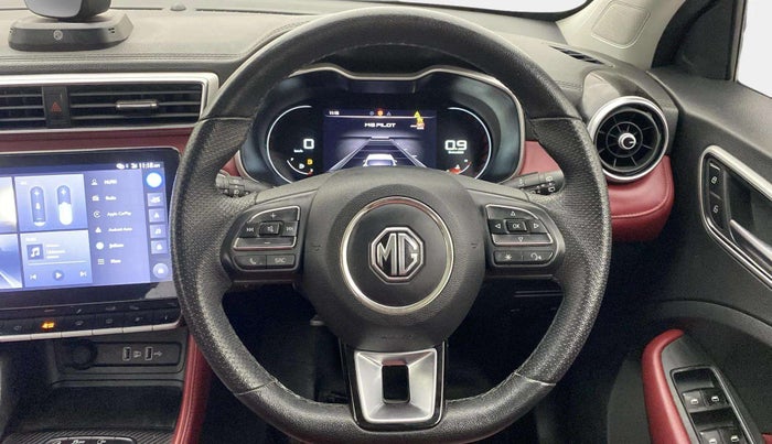 2022 MG ASTOR SAVVY 1.3 TURBO AT S RED, Petrol, Automatic, 29,192 km, Steering Wheel Close Up