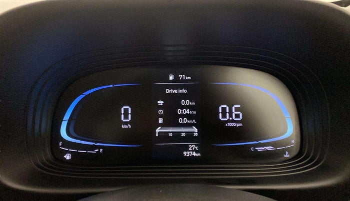 2022 Hyundai VENUE S(O) 1.2, Petrol, Manual, 9,377 km, Odometer Image