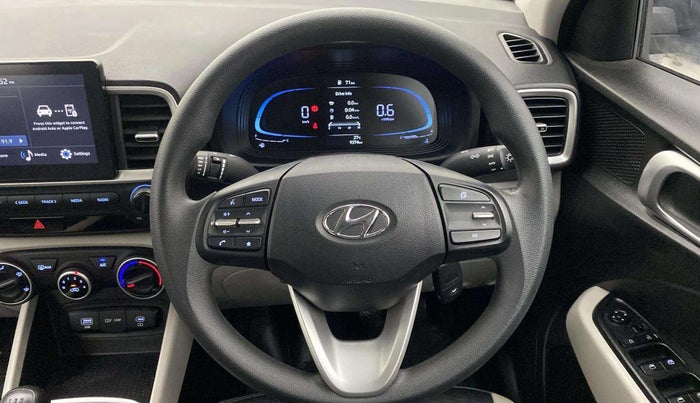 2022 Hyundai VENUE S(O) 1.2, Petrol, Manual, 9,377 km, Steering Wheel Close Up