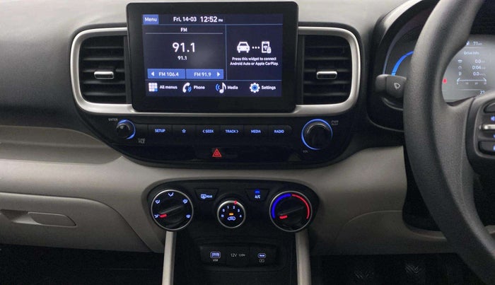 2022 Hyundai VENUE S(O) 1.2, Petrol, Manual, 9,377 km, Air Conditioner