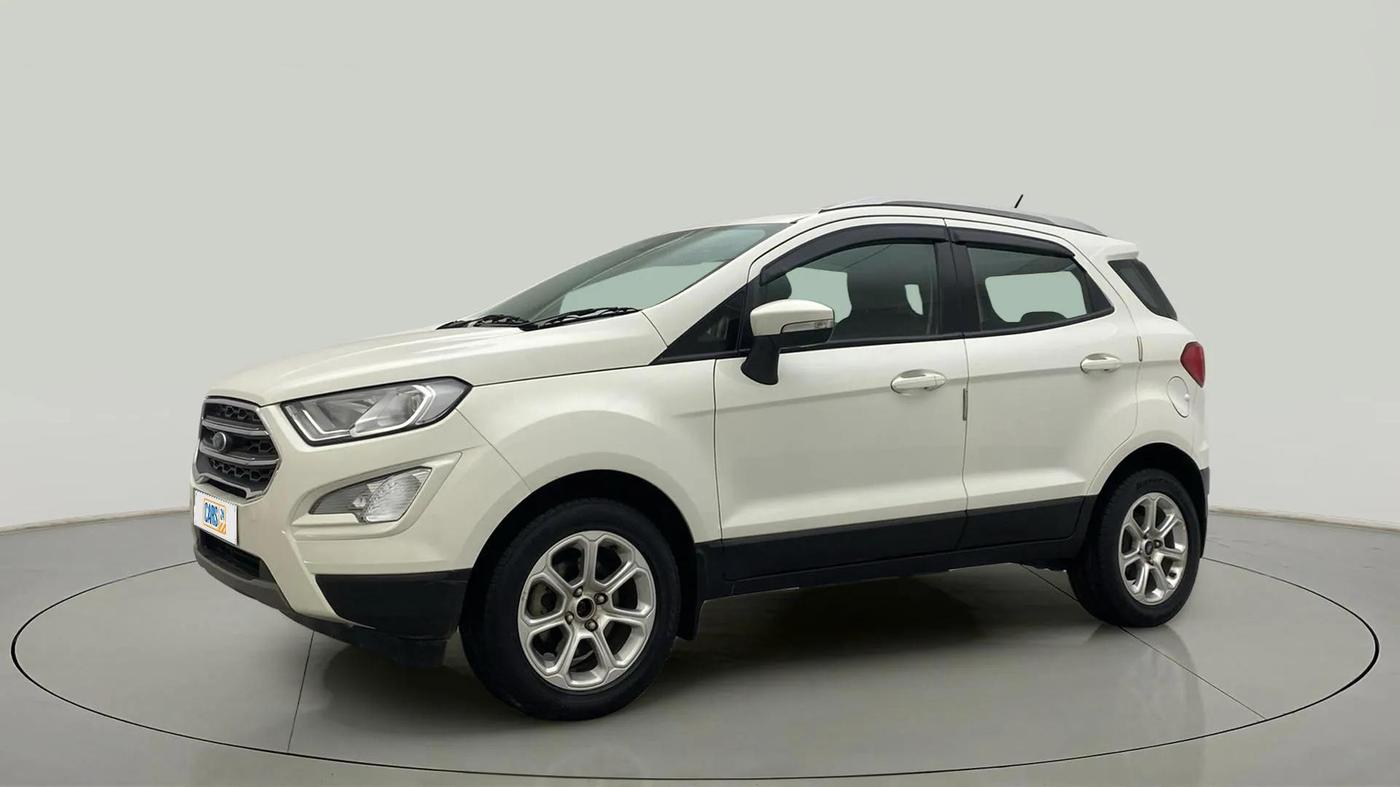 2019 Ford Ecosport TITANIUM + 1.5L PETROL AT, Petrol, Automatic, 31,992 km, Left Front Diagonal