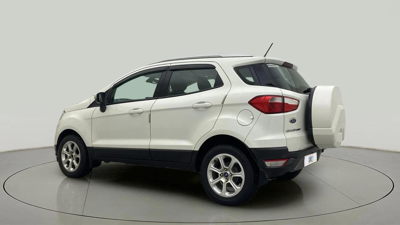 2019 Ford Ecosport TITANIUM + 1.5L PETROL AT, Petrol, Automatic, 31,992 km, Left Back Diagonal